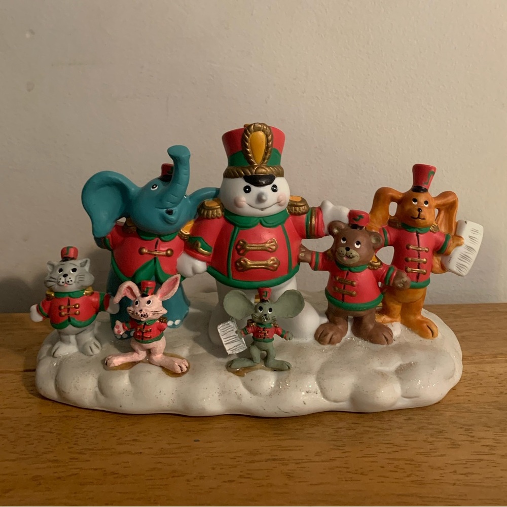 Snowden and Friends Vintage 1999 Candle Holder